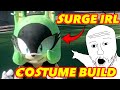 I CRAFTED A REAL SURGE TheTENREC MASCOT COSTUME COSPLAY From Scratch IT BLINKS