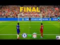 Chelsea vs Liverpool - Penalty Shootout - Final Caraboa Cup 2024 | eFootball PES