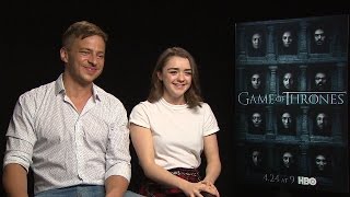 Game of Thrones - Season 6 cast interviews: Maisie Williams, Isaac Hempstead Wright and more video