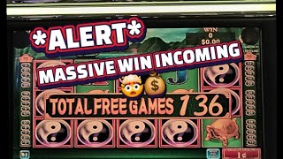 Huge Win! 136 Free Games + Massive Line Hit | Slot Machine Bonus 🤯💰 Thank you #CowboySlots #slots