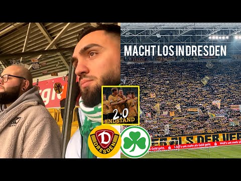 New Year! Same problems Dynamo Dresden vs SpVgg Fürth Stadium Vlog
