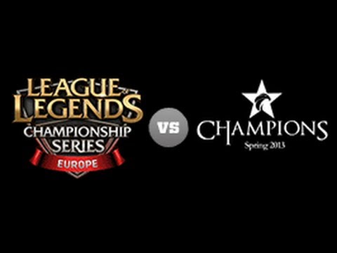 EU LCS vs Korea Champions Game1 - All-Star 2013 D1
