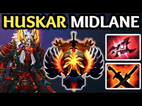🔥 META HUSKAR MID IMBA — 22 KILLS | DOTA 2 🔥
