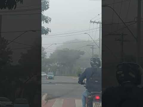 Frio,  neblina em Betim MG.