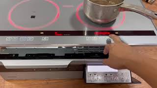 Bếp âm VIP pana size 75 viền đen đẹp như mới dòng bếp chất lượng bao zin giá 17tr500k ☎0869926008