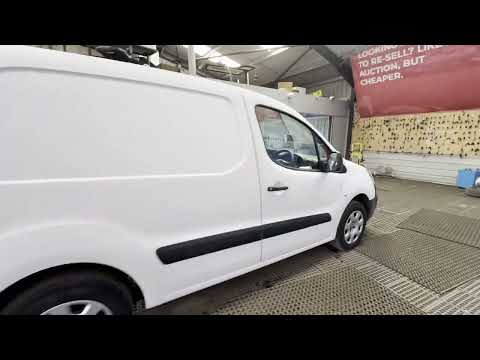 NX67YWK-67 plate Peugeot Partner Berlingo 3 seater 1.6 hdi euro 6 ready to work no vat