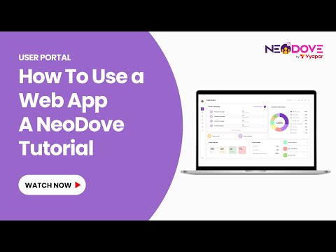 Overview of NeoDove Web App: Step-by-Step Guide (English)