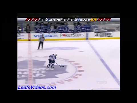 Blues @ Maple Leafs - The Shootout - 110106