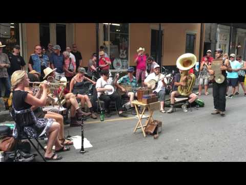Tuba Skinny live Shake It and Break It on Royal St JF 2016