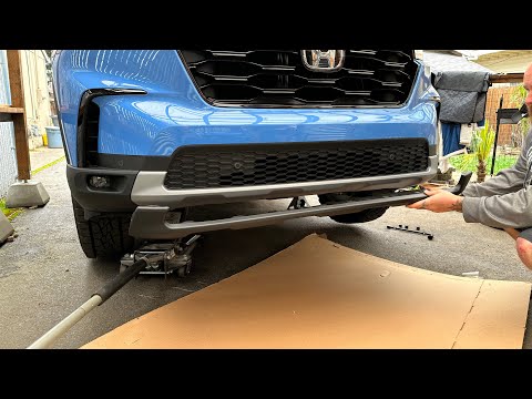 2023 Honda Pilot Front Bumper Removal and Grey Bumper Trim Delete