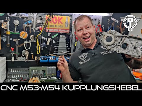 Simson CNC Kupplungshebelwelle Kupplungshebel Nadellager verstärkt für S50 M53/M54 Motoren