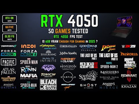 Don’t Buy RTX 4050 Laptop Before Seeing These 50 Games Benchmarks!
