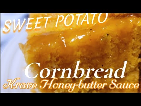 Do not make sweet potato Cornbread until you watch this video/  cornbread recipe/ secret sauce