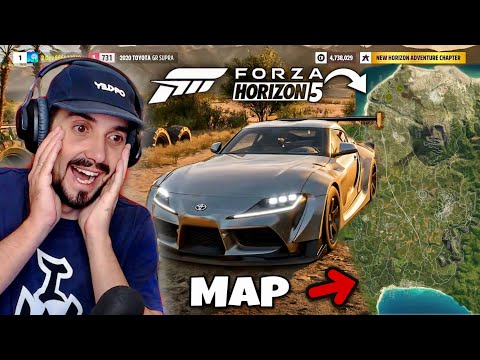 NOVO SUPRA 2020 BODY KIT CONFIRMADO! MAPA COMPLETO & NOVAS RODAS | FORZA HORIZON 5: GAMEPLAY!