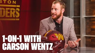 Carson Wentz is a Washington Commander | 1-on-1 interview