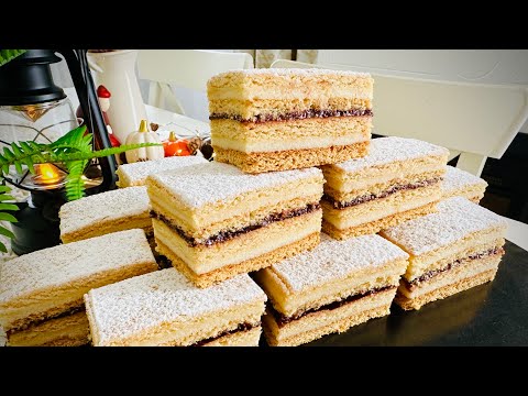 Prăjitura Albinița - rețeta simplă pas cu pas | eng subt