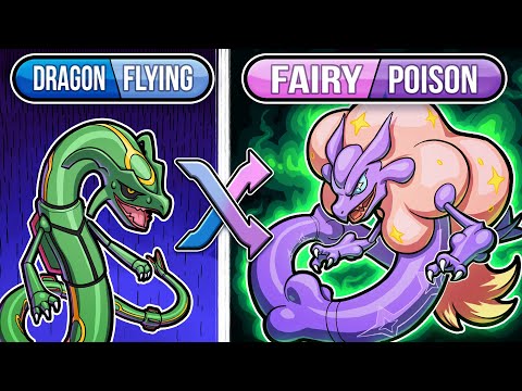 We Changed Legendary Pokemon Types To Make them BROKEN!
