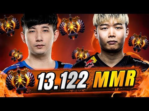 13.122 HIGHEST AVERAGE MMR - NEW WORLD RECORD IN DOTA 2 HISTORY !!