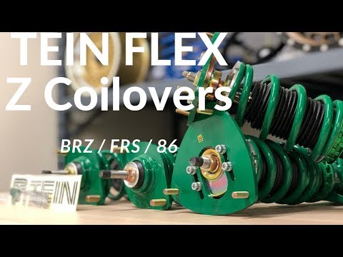 TEIN Flex Z Coilovers BRZ / FRS / 86 - Features / Specs Review - Redline360
