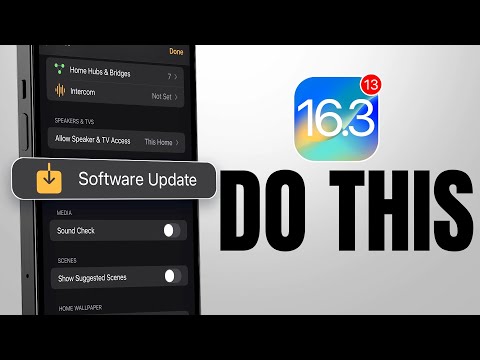 Do This After Updating to iOS 16.3