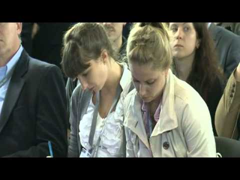 Russian Minister of Foreign Affairs, Sergey Lavrov, opens AMM 2012 press conference