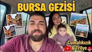 Ailecek Bursa’yı Gezdik! 🚗 | Tarihi Cumalıkızık Sokakları & Trilye Sahili
