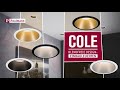 Paulmann-Cole-Plafonnier-encastre-LED-blanc-argente-mat,-Lot-de-3 YouTube Video