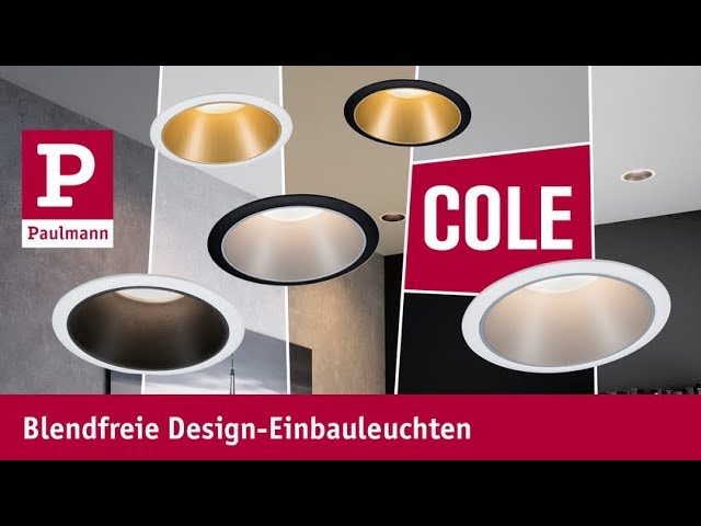 Video Teaser für Cole – Blendfreie Design-Einbauleuchten