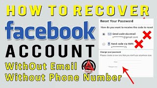 How To Open Facebook Account Without Password And Email Address | How To Recover Facebook Account