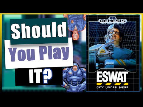 ESWAT City Under Siege Sega Genesis - MegaDrive Review