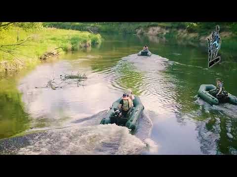 Прокат лодки ПВХ (6 мест) Kingfish TS370 киль. С колесами и держ спиннингов