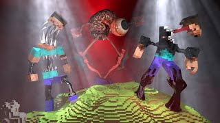 Minecraft in movie but it's horror part 2