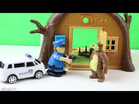 Koca Ayının Evine Polis Geldi Maşa İLE Koca Ayı İzle