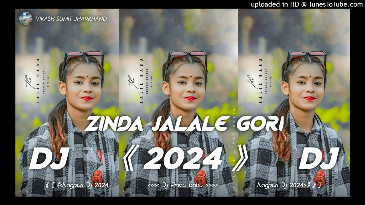 zinda jalale gori toy to mor dil ke||new nagpuri dj song 2024||new dj nagpuri video||hard mix remix