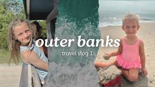First Day in OBX | 4-Night Beach Vacation in Kill Devil Hills, NC Vlog 1 | Girls' Trip August 2025