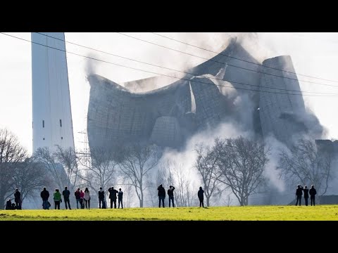 Ruhr area: Hard coal power plant is blown up