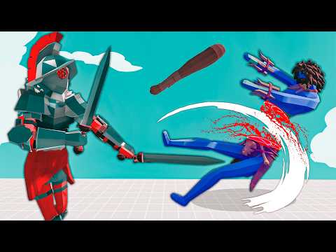 GLADIATOR  vs EVERY UNITS | Totally Accurate Battle Simulator-TABS