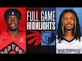 RAPTORS at GRIZZLIES | FULL GAME HIGHLIGHTS | January 3, 2024