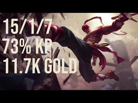 우와 멋있다 Lee Sin Jungle vs Karthus KR 11.13 Challenger Replay