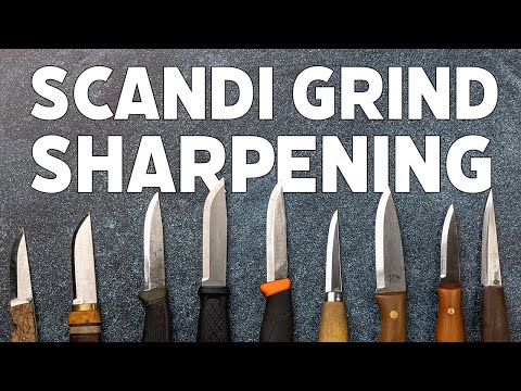 How To Sharpen A Scandi Grind