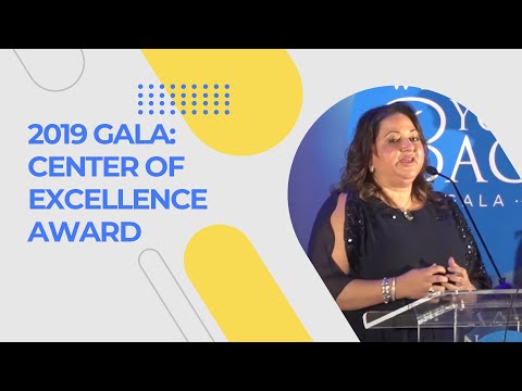 Gala 2019: Center of Excellence Award
