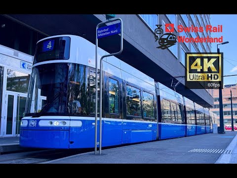 ⭐ 4K | Flexity Tram Zurich