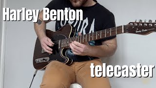 Video thumbnail for Harley Benton TE-70RW test by Guitare De Prestige