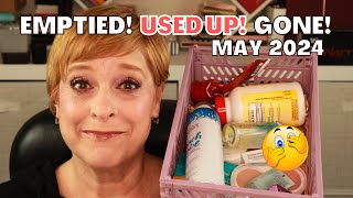 MAY 2024 EMPTIES + SPEED REVIEWS | EMPTIED! USED UP! GONE!