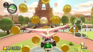 マリオカート8DX　１位獲得するまで終われないぜ！　レート 　14226  →  14271