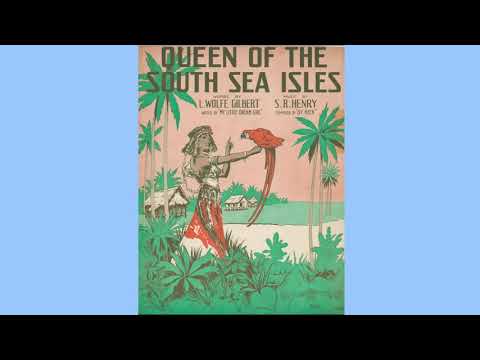 Queen Of The South Sea Isles 1915 Player Piano Roll
