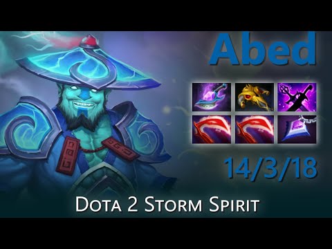 "Abed" 14/3/18 | Dota 2 Storm Spirit highlights