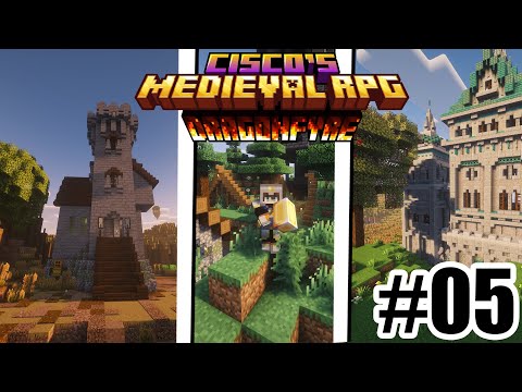 Minecraft Dragons Ep. 05 - BOSS PILLAGER and GIANT CASTLE!