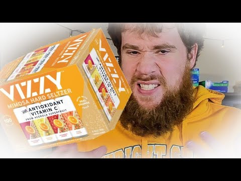 Vizzy Mimosa Hard Seltzer Review - More Like Vizzy Orangeade?