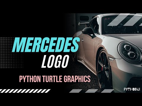 Draw Mercedes Logo In Python Turtle Graphics Pythonpythonturtle Codingstatus